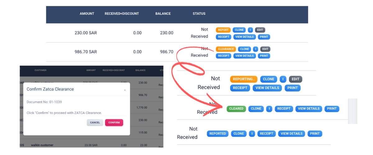 ZATCA Clearance Process